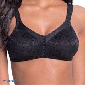 Wacoal black Bra — Full Figure Wire free 85276 Sz 34D